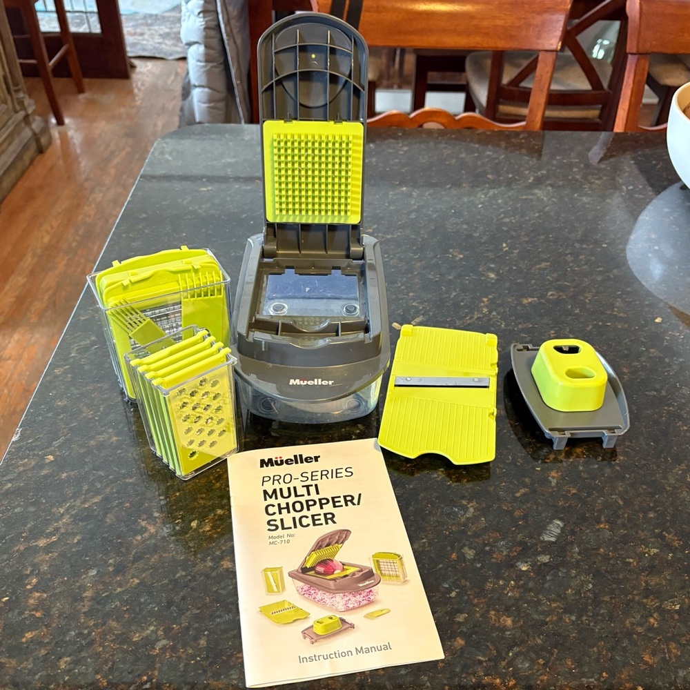 Mueller Multi Chopper Slicer with Accessories